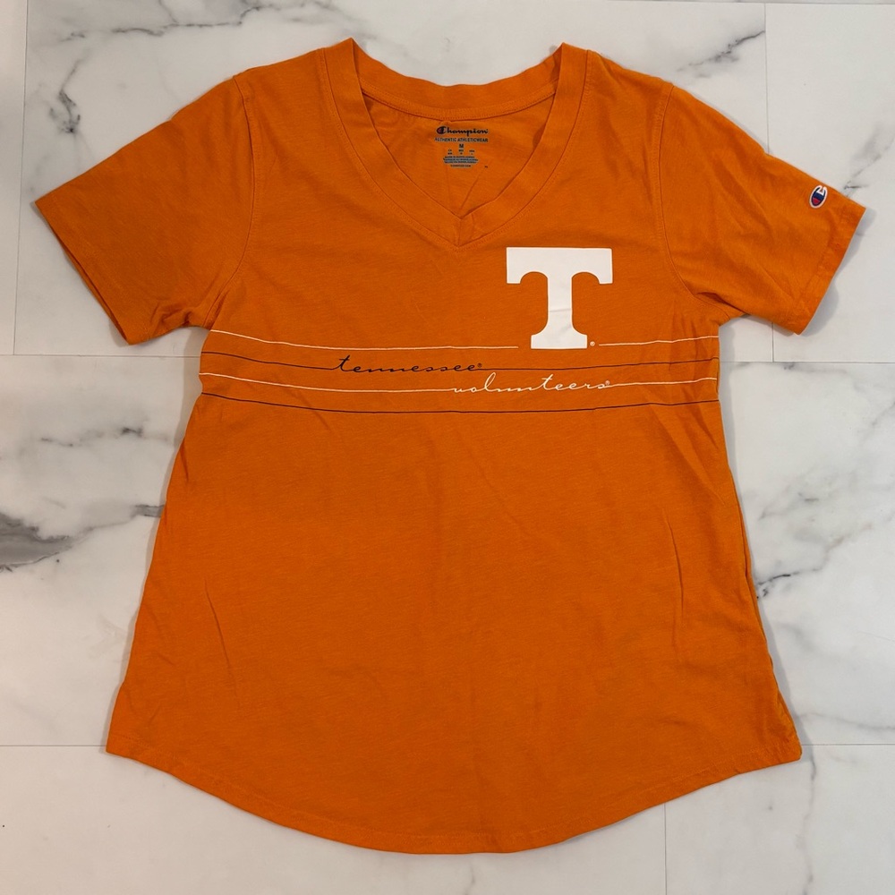 🍊Tennessee Volunteers🍊 Champion Orange V-Neck Tee